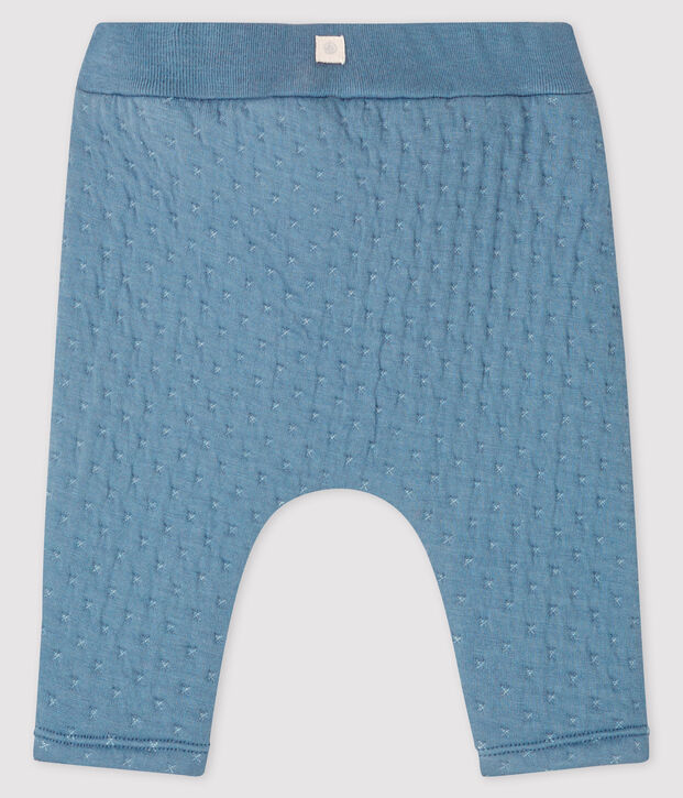 Dubbelgeweven, gevoerde babylegging grijs