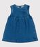 Ecovriendelijke denim babyjurk blauw BLEU DELAVE