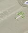 Tee-shirt manches courtes bébé en jersey avec motif vert MARECAGE