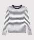 L'ICONIQUE, dames-T-shirt met ronde hals in katoen