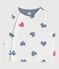 Gilet sans manche réversible bébé en coton imprimé rouge MARSHMALLOW/ SPI