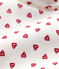 Romper van katoen. wit MARSHMALLOW/rood TERKUIT