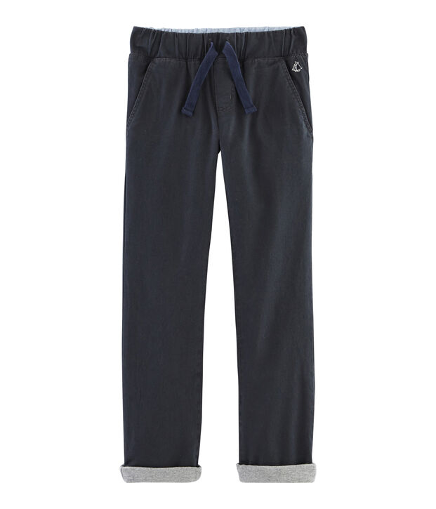Pantalon doubl&eacute; chaud enfant gar&ccedil;on gris