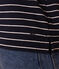 LE BOXY, T-shirt voor dames in katoen  blauw SMOKING/wit MARSHMALLOW