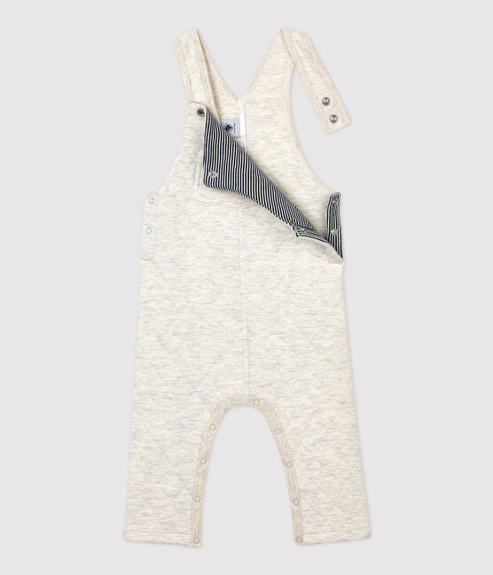 Gewatteerde salopette baby. beige MONTELIMAR CHINE