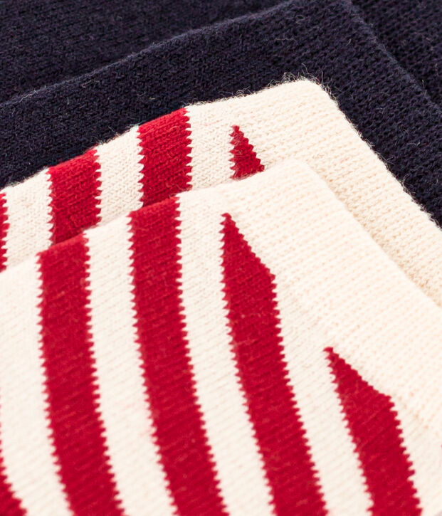 Set van 2 paar babysokken multicouleur