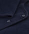 Damescardigan in gewatteerde tubic blauw SMOKING