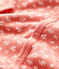 Slaappakje bloemenprint in biokatoen voor baby's roze PAPAYE/ MARSHMALLOW