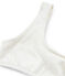 Brassière paddée fille blanc MARSHMALLOW