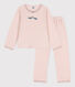 Pyjama petite fille en velours