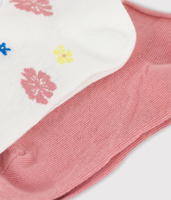 Lot de 2 paires de chaussettes enfant fille variante 1