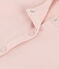 Cardigan voor meisjes in molton roze SALINE