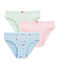 Trio de culottes petite fille variante 1