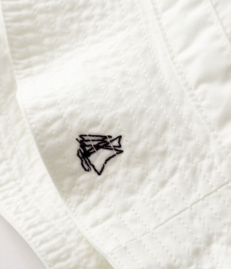 Bob en twill b&eacute;b&eacute; blanc MARSHMALLOW