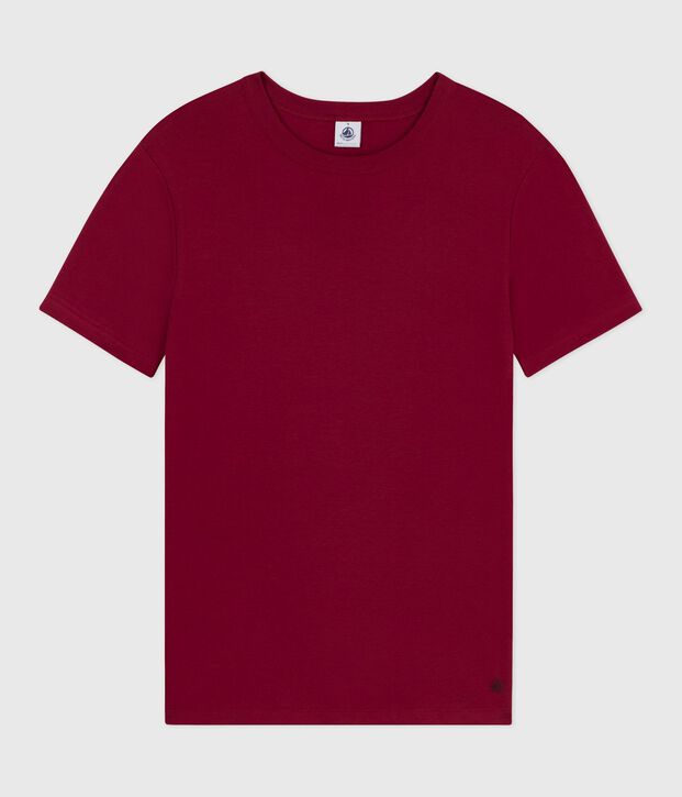 Katoenen dames-T-shirt met korte mouwen - L'Iconique rood