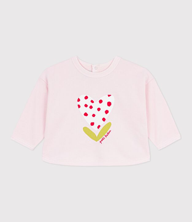 Baby katoenen sweatshirt met print BARELY