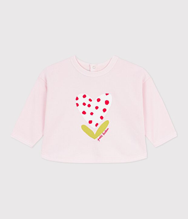 Baby katoenen hoodie met print BARELY