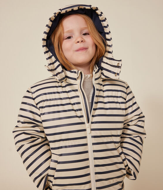 Doudoune enfant fille / garçon blanc AVALANCHE/bleu SMOKING