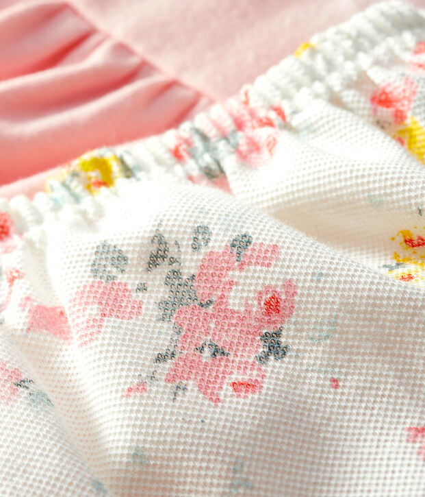 Set van 2 items babymeisje roze/multicouleur