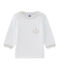 Pull bébé garçon en tricot blanc MARSHMALLOW