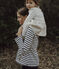 Marinière Dames Petit Bateau x Deyrolle wit MARSHMALLOW/blauw SMOKING