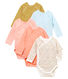 Lot de 5 bodies naissance bébé fille
