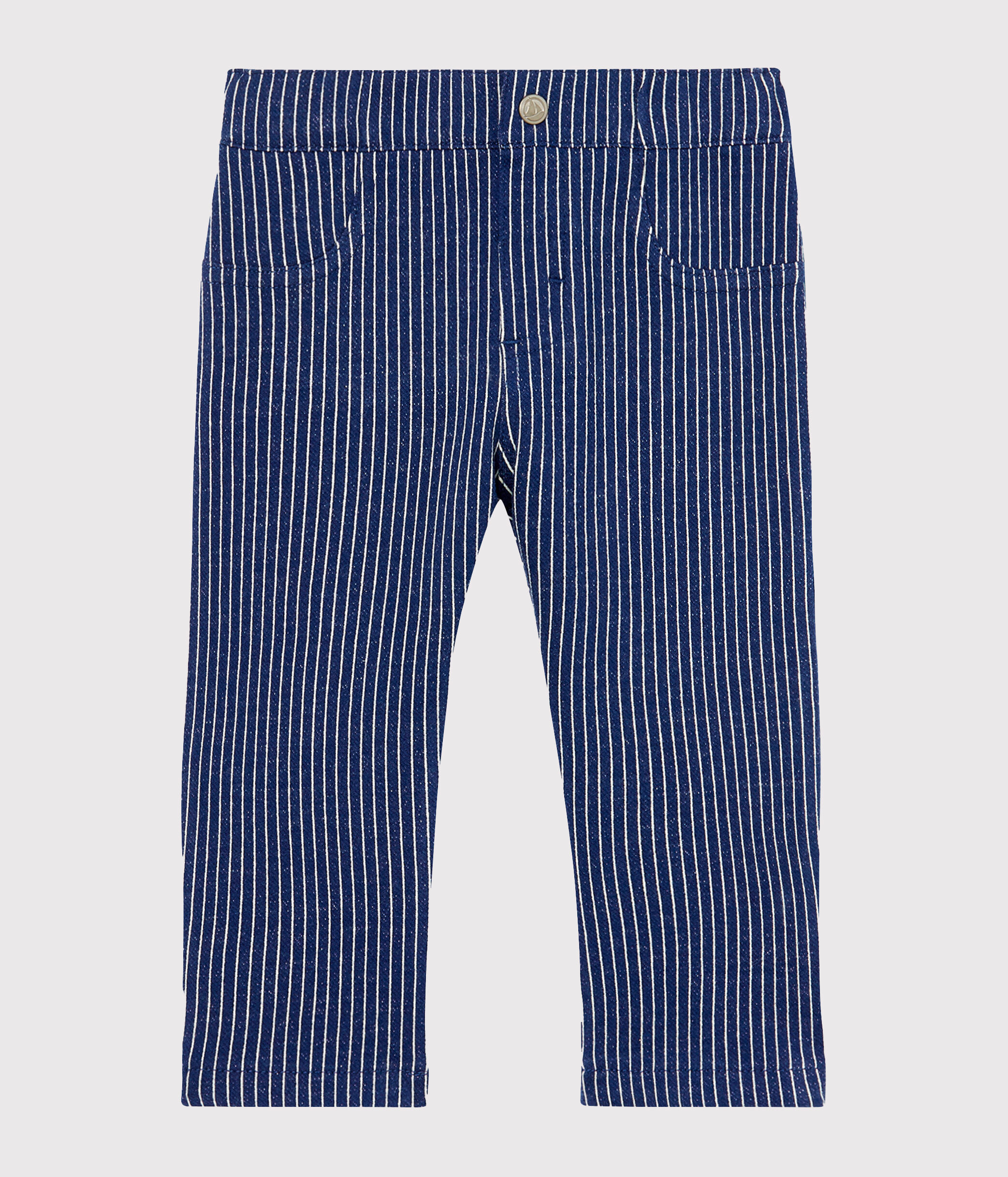 Pantalon Bébé Garçon Petit Bateau | Coton Souple Confortable | Marque Française Qualité Depuis 1893