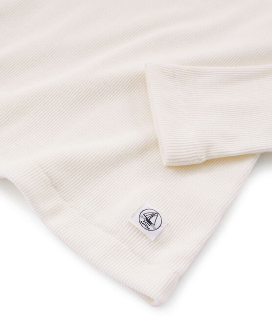 Warm damesshirt wit MARSHMALLOW