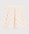 Meisjesrok in tubic met print beige AVALANCHE/ ARGENT