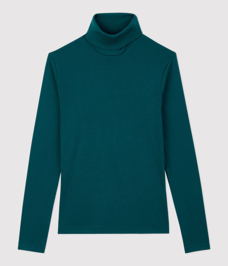 Sous-pull iconique en coton Femme vert