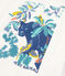 Pyjama jungle petit garçon en côte bleu MEDIEVAL/blanc MULTICO