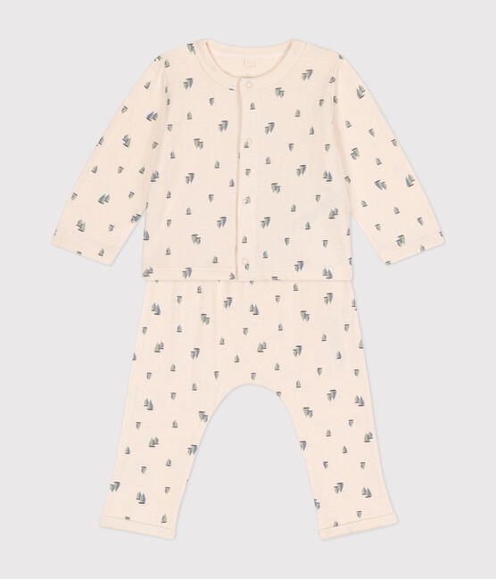 Tweedelig babysetje van tubic wit AVALANCHE/ MULTICO