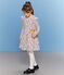 Robe imprimée enfant fille blanc MARSHMALLOW/blanc MULTICO