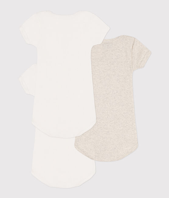 Lot de 3 bodies manches courtes globetrotteur en coton variante 1