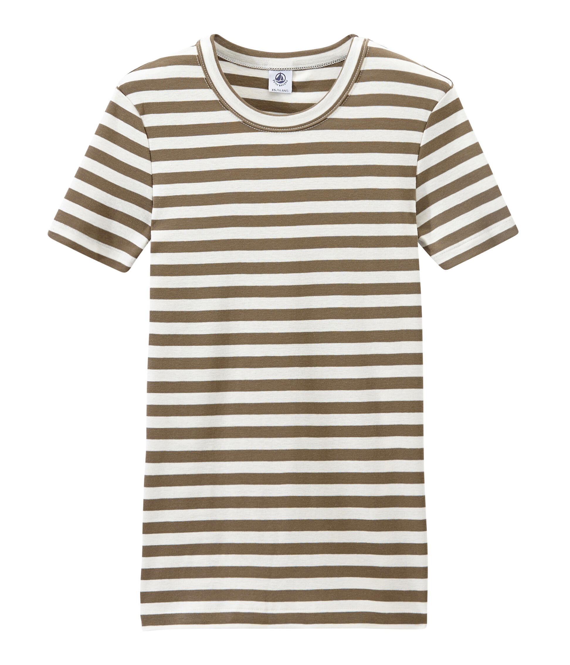 t shirt femme marron