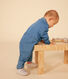 Combinaison longue en denim bébé