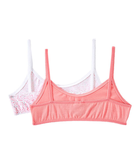 Lot de 2 brassières fille blanc LOT