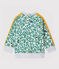 Sweatshirt met print voor babyjongens wit MARSHMALLOW/wit MULTICO