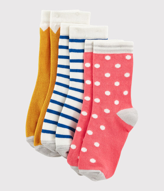 Lot de 3 paires de chaussettes enfant fille variante 1