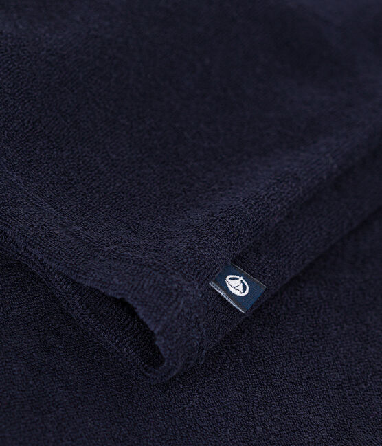 Tanktop in badstof voor meisjes blauw SMOKING