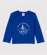 Katoenen T-shirt met lange mouwen voor babyjongens