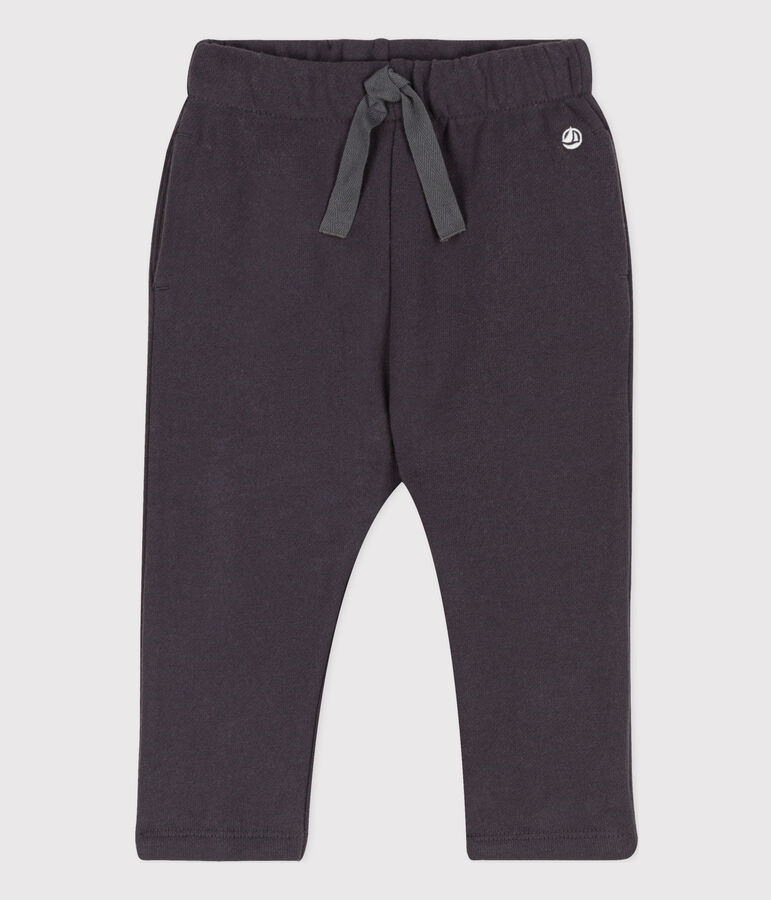 Broek in molton voor baby's grijs