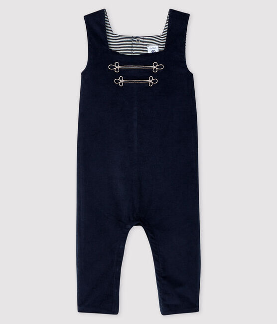 Combinaison longue bébé garçon bleu SMOKING