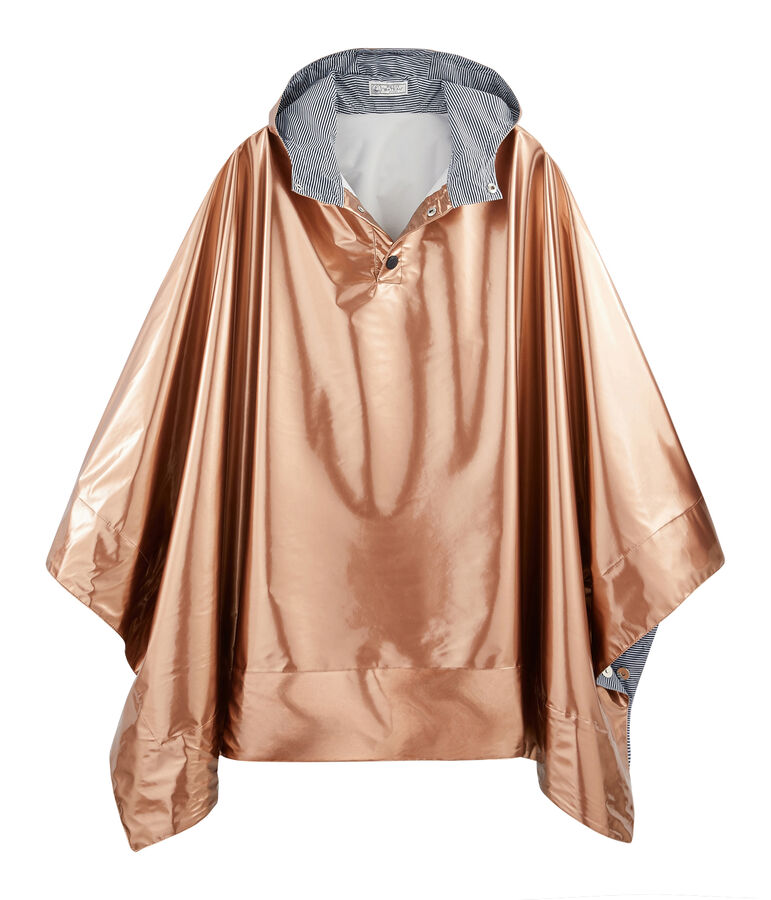 Omkeerbare regencape vrouw COPPER