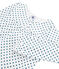 Pyjama petite fille en côte blanc MARSHMALLOW/bleu CONTES