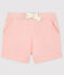 Short bébé fille - garçon en maille rose MINOIS