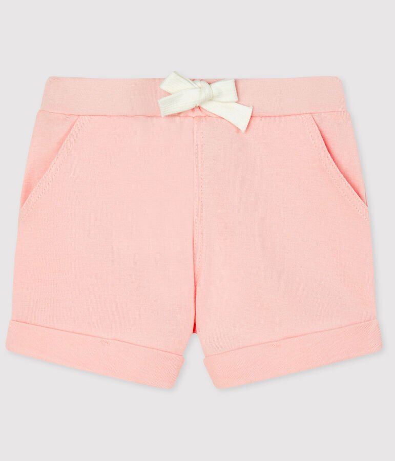 Mesh short babymeisje - babyjongen roze