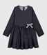 Robe manches longues enfant fille