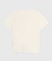 Katoenen dames-T-shirt met korte mouwen - Le Droit ecru MILK