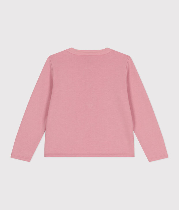 Effen fleece vestje voor kinderen roze